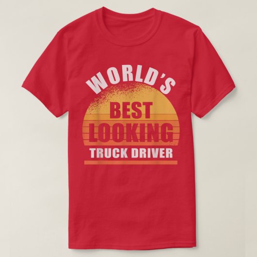 Funny Truck Driver, beste sarcasme T-shirt (Design voorkant)