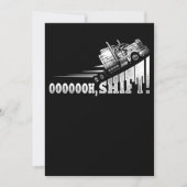 Funny Truck Driver Trucker Gift Feestdagenkaart (Voorkant)