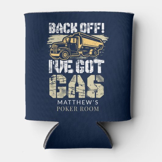 Funny Truck Drivers Games Cabin Custom Blikjeskoeler (Voorkant)