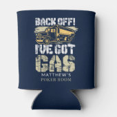 Funny Truck Drivers Games Cabin Custom Blikjeskoeler (Achterkant)