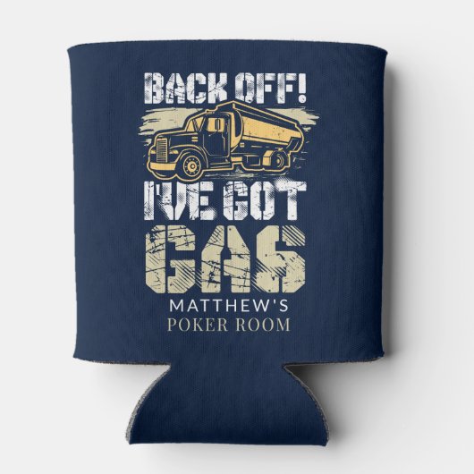 Funny Truck Drivers Games Cabin Custom Blikjeskoeler (Achterkant)