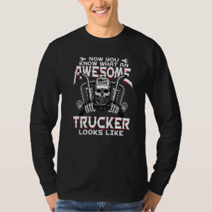 Funny Truck Drivers Geweldige Trucker Diesel Semi  T-shirt