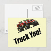 Funny Truck You T-shirts Gifts Briefkaart (Voorkant / Achterkant)