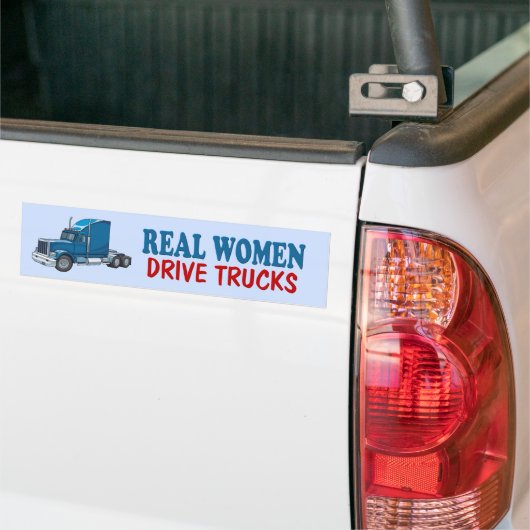 Funny Trucker Bumpersticker (Op Truck)