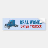Funny Trucker Bumpersticker (Voorkant)