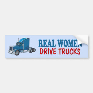 Funny Trucker Bumpersticker