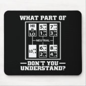 Funny Trucker Design For Men Big Rig Trucker Truck Muismat (Voorkant)