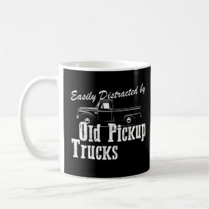 Funny Trucker, gemakkelijk verstoord door oude oph Koffiemok