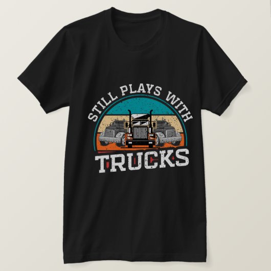 Funny Trucker Shirt, Trucker Gift, Trucker T-Shirt (Design voorkant)