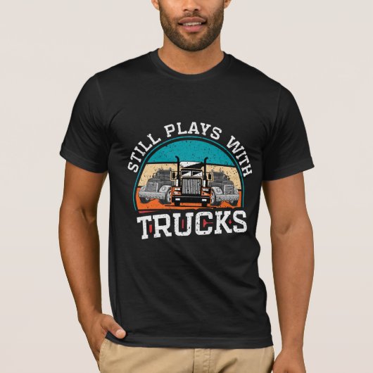 Funny Trucker Shirt, Trucker Gift, Trucker T-Shirt (Voorkant)