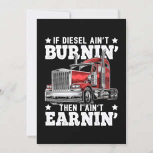 Funny Trucker Trailer Truck Cft Kaart