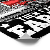 Funny Trucker Trailer Truck Cft Poster (Hoek)