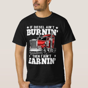 Funny Trucker Trailer Truck Cft T-shirt