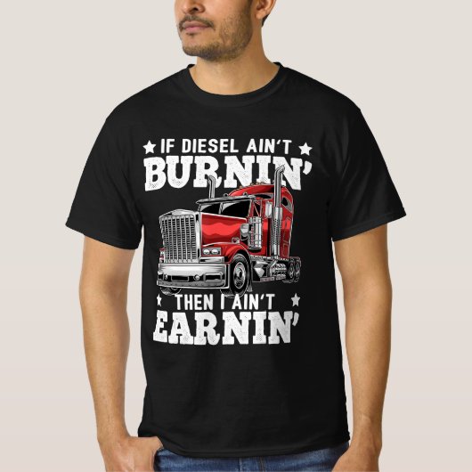 Funny Trucker Trailer Truck Cft T-shirt (Voorkant)