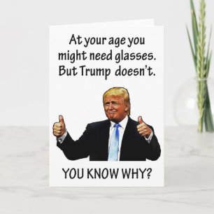 Funny Trump 2020 Verkiezingsdag Kaart