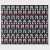Funny Trump 2024 Cadeaupapier (Vlak)
