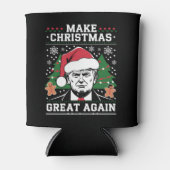 Funny Trump 2024 maakt kerst weer geweldig Blikjeskoeler (Voorkant)