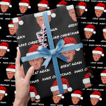 Funny Trump 2024 maakt kerst weer geweldig Cadeaupapier<br><div class="desc">Funny Trump 2024 maakt kerst weer geweldig</div>