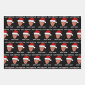 Funny Trump 2024 maakt kerst weer geweldig Inpakpapier Vel (Voorkant)