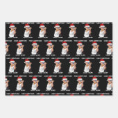 Funny Trump 2024 maakt kerst weer geweldig Inpakpapier Vel (Voorkant)