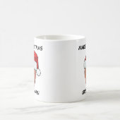 Funny Trump 2024 maakt kerst weer geweldig Koffiemok (Center)