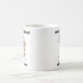 Funny Trump 2024 maakt kerst weer geweldig Koffiemok (Center)