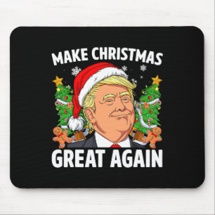 Funny Trump 2024 maakt kerst weer geweldig Muismat