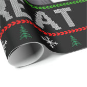 Funny Trump 2024 maakt kerst weer heel lomp. Cadeaupapier (Rol Hoek)