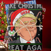 Funny Trump 2024 maakt kerst weer heel lomp. Inpakpapier Vel