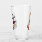 Funny Trump Baby Quote Glas (Links)