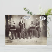 Funny Trump Biden 1910 Magic Act Birthday Kaart (Staand voorkant)