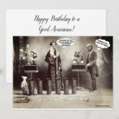 Funny Trump Biden 1910 Magic Act Birthday Kaart (Voorkant / Achterkant)