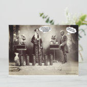 Funny Trump Biden 1910 Magic Act Birthday Kaart (Staand voorkant)