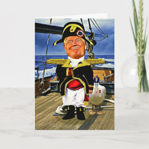Funny Trump Birthday Card - Napolean Kaart
