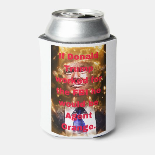 Funny Trump Blikjeskoeler (Blikje Achterkant)