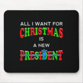 Funny Trump Christmas Anti Biden Voter Mannen Vrou Muismat (Voorkant)