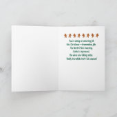 Funny Trump Christmas Card | MAGA Christmas Feestdagen Kaart (Binnen)