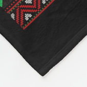 Funny Trump Christmas Sweater For Cat Lovers Fleece Deken (Hoek)