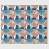 FUNNY TRUMP CHRSTMAS Wrapping Paper Cadeaupapier (Vlak)