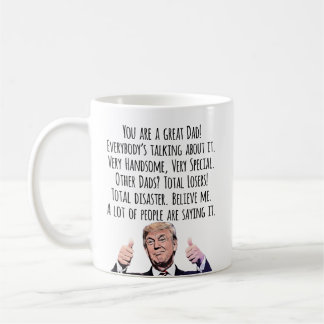 Funny Trump Dad Father’s Day  birthday Christmas Koffiemok
