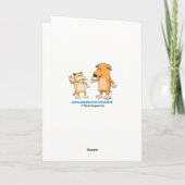 Funny Trump Fake News Kaart (Achterkant)