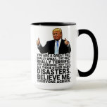 Funny Trump Father Birthday  Mok<br><div class="desc">Grappig Trump-Vaderdag,  perfect cadeau voor Vaderdag en verjaardag.</div>