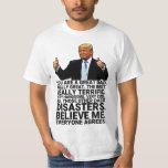 Funny Trump Father Birthday  T-shirt<br><div class="desc">Grappig Trump Vaderdag Shirt,  perfect cadeau voor Vaderdag en verjaardag.
Pas je eigen bericht aan!</div>