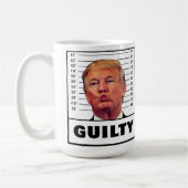 Funny Trump Guilty Koffiemok (Links)