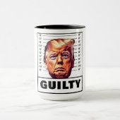 Funny Trump Guilty Mok (Midden)
