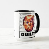 Funny Trump Guilty Mok (Voorkant rechts)