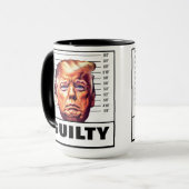 Funny Trump Guilty Mok (Voorkant links)