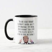 Funny Trump Husband Birthday Valentine Christmas Mok (Links)