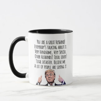 Funny Trump Husband Birthday Valentine Christmas Mok