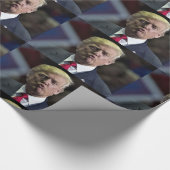 FUNNY TRUMP KISS ALL OCCASION Wrapping Paper Cadeaupapier (Hoek)